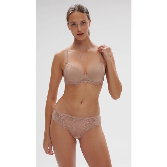 Simone Perele NWT Reve Scalloped Lace Tanga Panty Large(4) - Picture 4 of 8